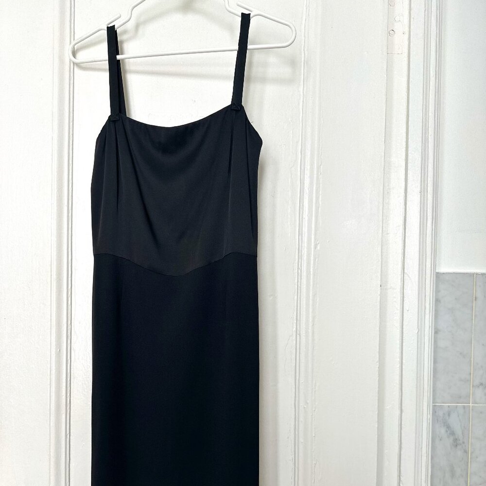 Emporio Armani Black Cocktail Dress